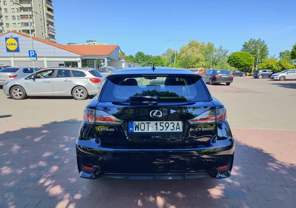 Lexus CT cena 53000 przebieg: 260000, rok produkcji 2015 z Warszawa małe 29